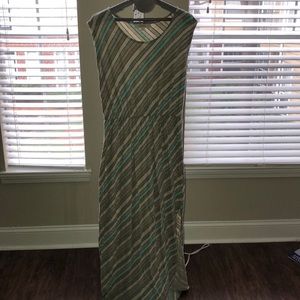 LOFT - Turquoise Long Dress